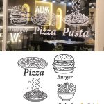 استیکر فست فود 1