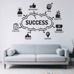 استیکر دیواری success