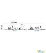 استیکر کمپر طرح سفر در بیابان‎ - Image 3