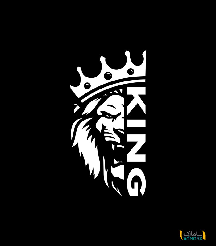 استیکر king با طرح نیمرخ شیر استیکر king با طرح نیمرخ شیر - Image 2 استیکر king با طرح نیمرخ شیر - Image 3 استیکر king با طرح نیمرخ شیر - Image 4 استیکر king با طرح نیمرخ شیر
