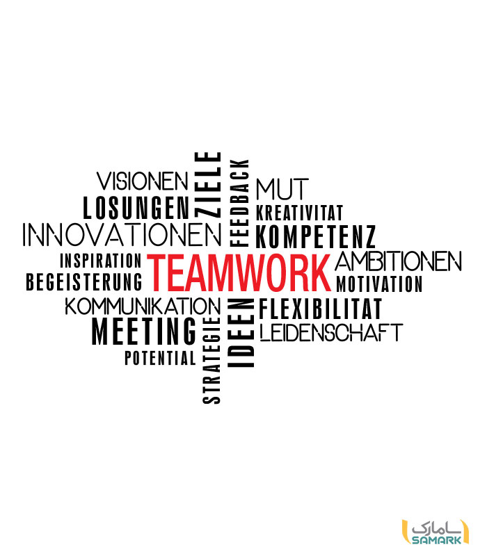 استیکر تیم ورک نوشتاری 2