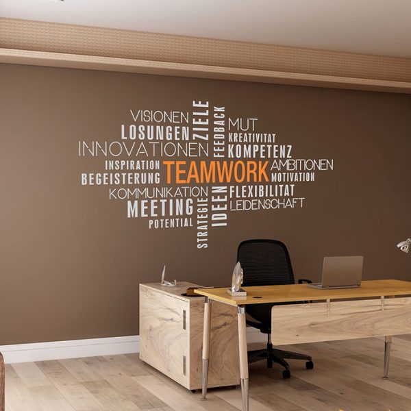 استیکر تیم ورک نوشتاری 2