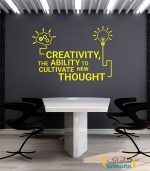 استیکر اداری creativity the ability to cultivate new thought