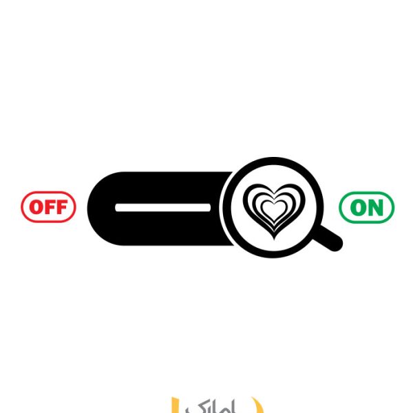 استیکر کافه on off
