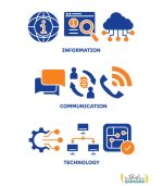 استیکر اداری ICT
