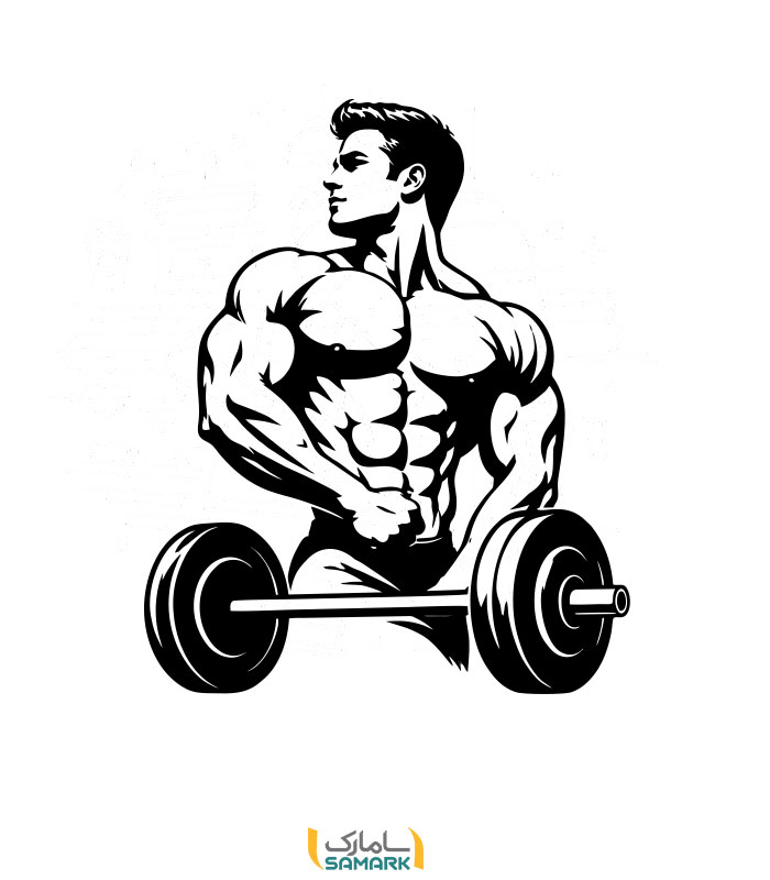 استیکر باشگاه بدنسازی مردانه 1