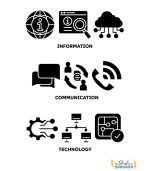 استیکر اداری ICT