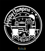 استیکر کمپری happy camper