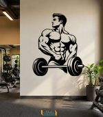 استیکر باشگاه بدنسازی مردانه 1
