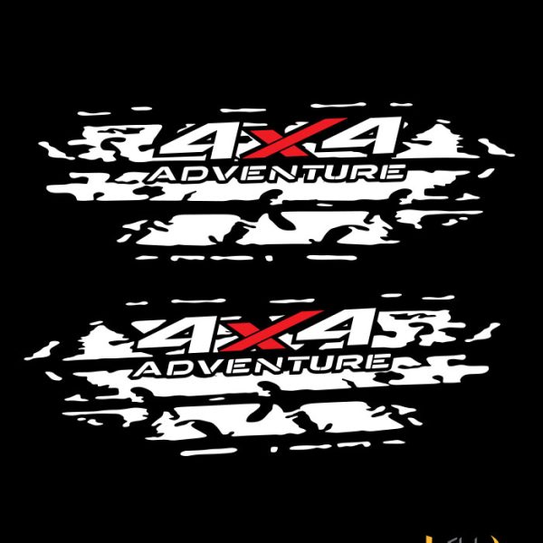 استیکر بدنه آفرود طرح ADVENTURE