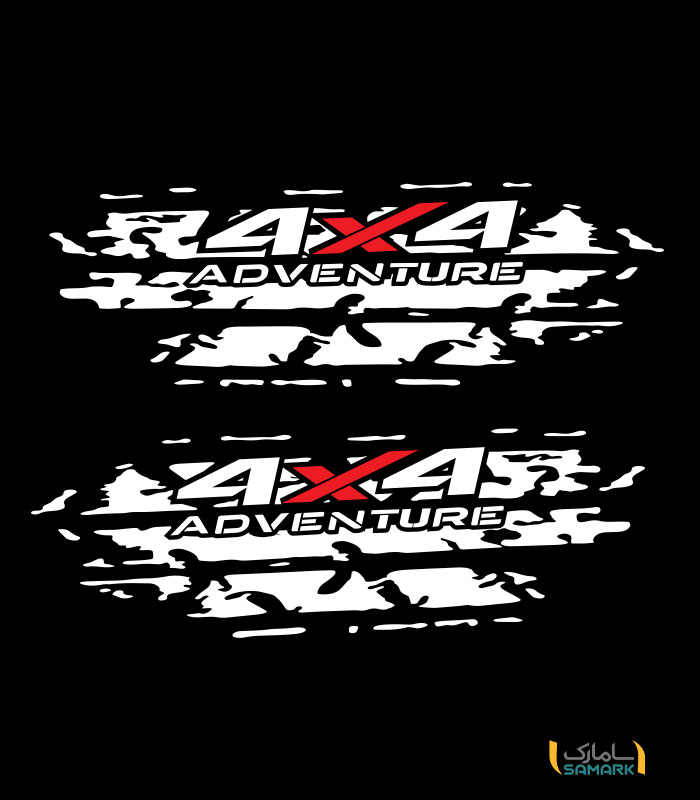 استیکر بدنه آفرود طرح ADVENTURE