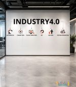 استیکر دیواری Industry 4.0