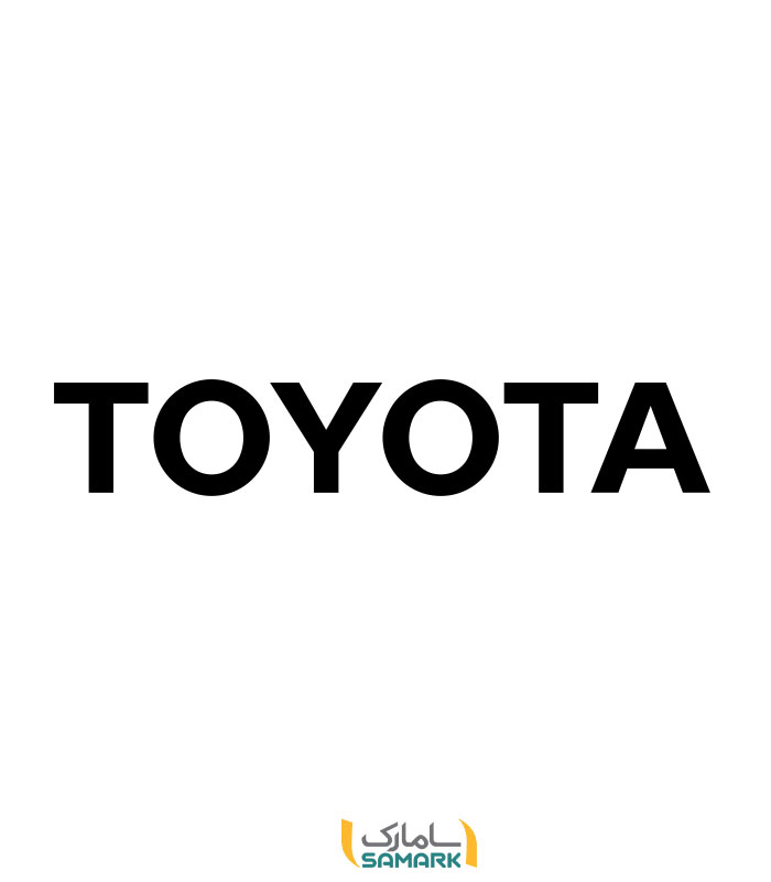 استیکر لوگوی toyota برای درب بار وانت