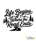 استیکر آفرودی Life Begins