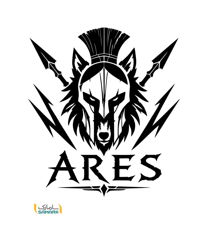 استیکر کاپوت طرح آرس | ARES خدای جنگ یونان