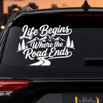 استیکر آفرودی Life Begins