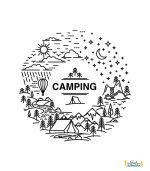 استیکر camping کمپینگ