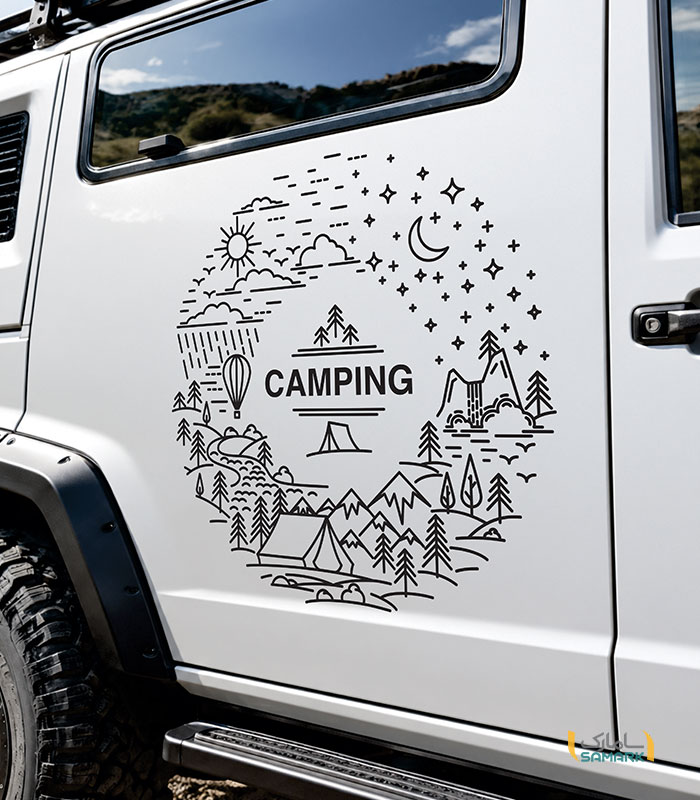 استیکر camping کمپینگ