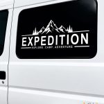 استیکر EXPEDITION مخصوص کمپر و آفرود