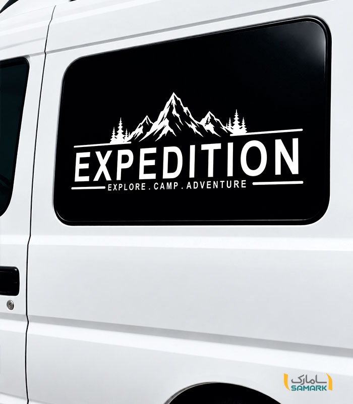 استیکر EXPEDITION مخصوص کمپر و آفرود